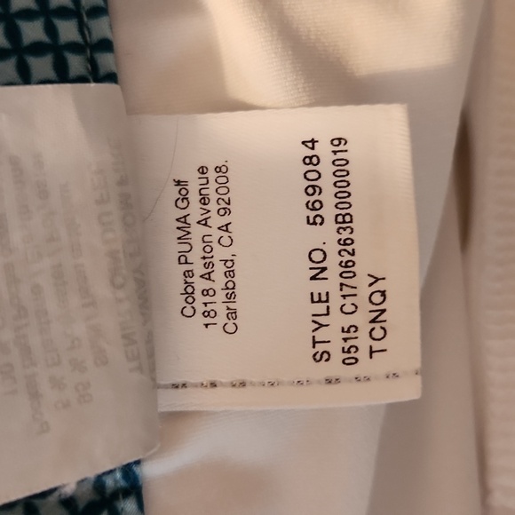 PUMA Diamond Tech Golf Skort Blue Coral/Clearwater, Size 6 - Picture 12 of 13